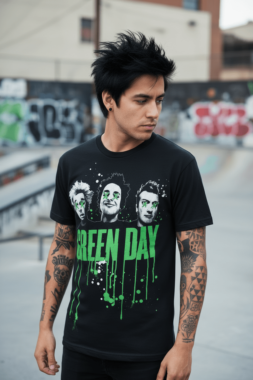 GREEN DAY - Band T-Shirt: Drips - COOCOO.at - Dein Merch Shop aus Österreich