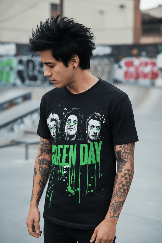 GREEN DAY - Band T-Shirt: Drips - COOCOO.at - Dein Merch Shop aus Österreich