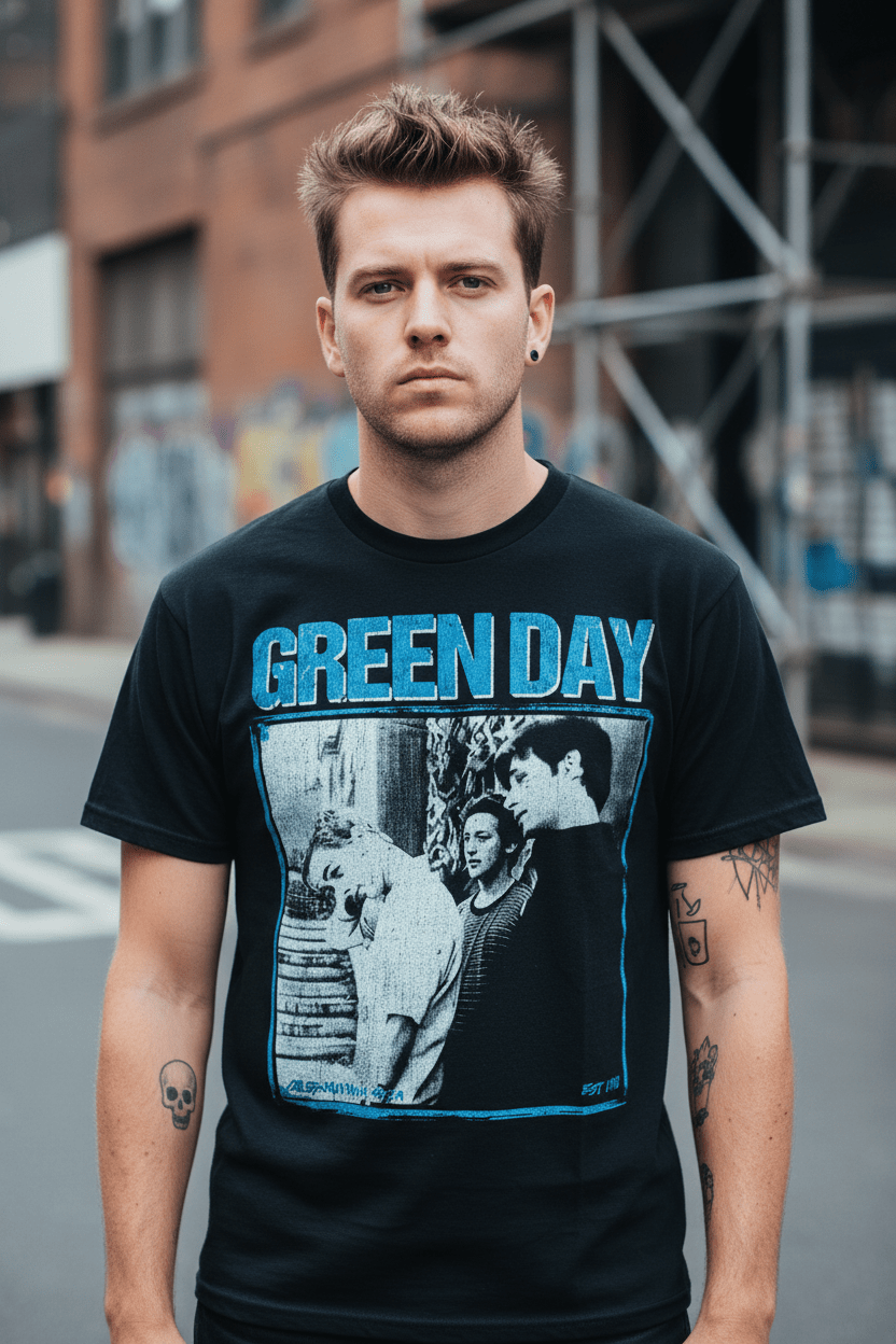GREEN DAY - Band T-Shirt: PHOTO BLOCK - COOCOO.at - Dein Merch Shop aus Österreich