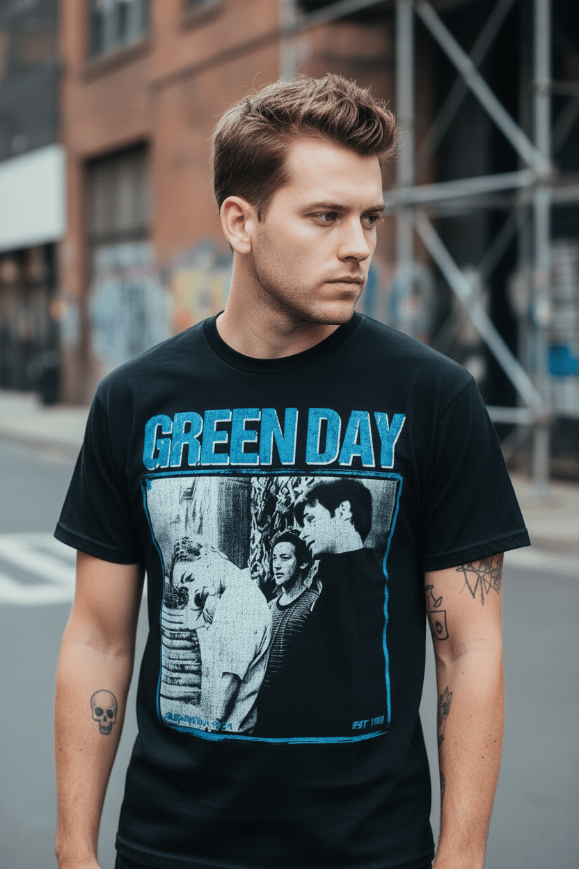 GREEN DAY - Band T-Shirt: PHOTO BLOCK - COOCOO.at - Dein Merch Shop aus Österreich
