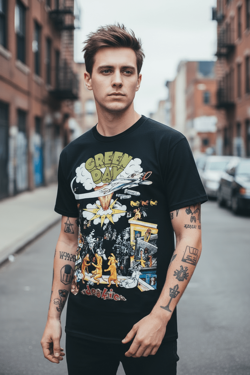 GREEN DAY – Band T-Shirt: Tour 1994 - COOCOO.at - Dein Merch Shop aus Österreich