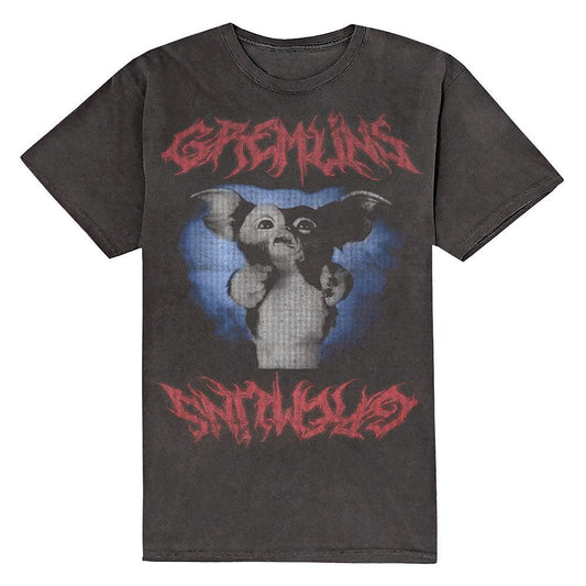 GREMLINS - Merch T-Shirt: Gizmo Metal Movie Merchandise T-Shirt