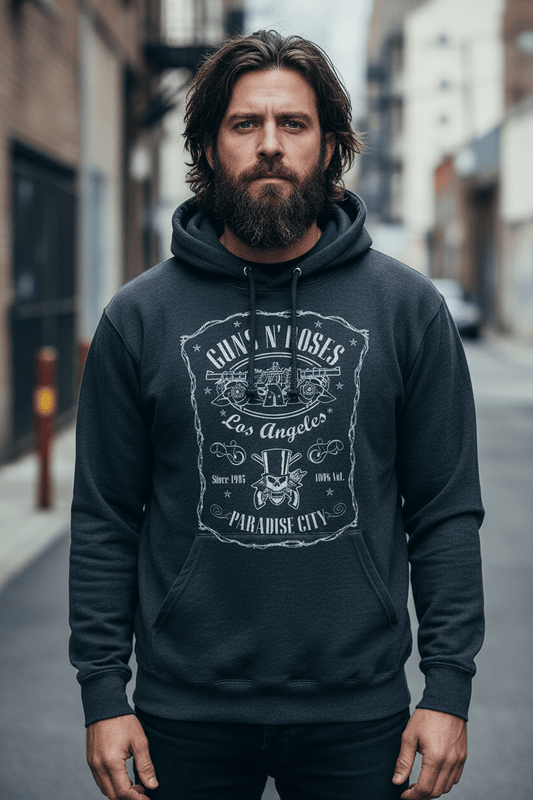 GUNS N' ROSES - Band Hoodie: PARADISE CITY - COOCOO.at - Dein Merch Shop aus Österreich