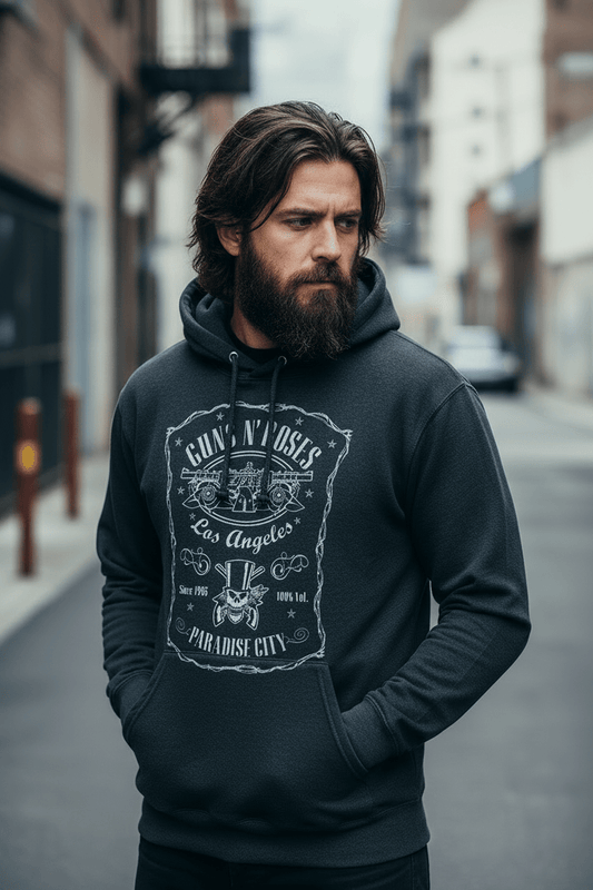 GUNS N' ROSES - Band Hoodie: PARADISE CITY - COOCOO.at - Dein Merch Shop aus Österreich