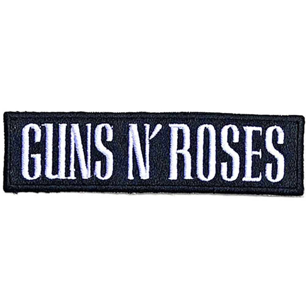 GUNS N' ROSES - Band Merch Patch: Text Logo - COOCOO.at - Dein Merch Shop aus Österreich