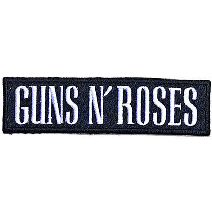 GUNS N' ROSES - Band Merch Patch: Text Logo - COOCOO.at - Dein Merch Shop aus Österreich