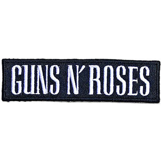 GUNS N' ROSES - Band Merch Patch: Text Logo - COOCOO.at - Dein Merch Shop aus Österreich