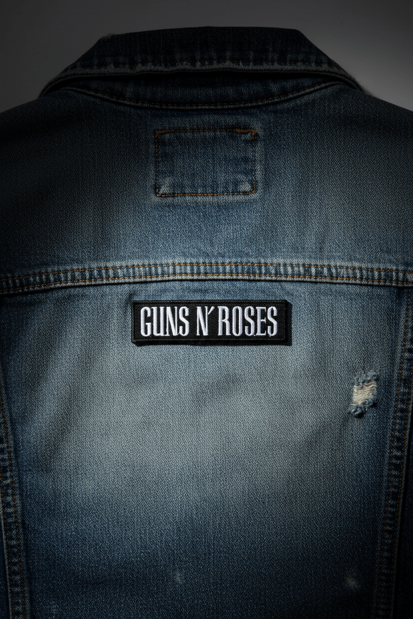 GUNS N' ROSES - Band Merch Patch: Text Logo - COOCOO.at - Dein Merch Shop aus Österreich
