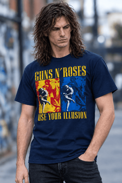 GUNS N' ROSES - Band T-Shirt: Illusion - COOCOO.at - Dein Merch Shop aus Österreich