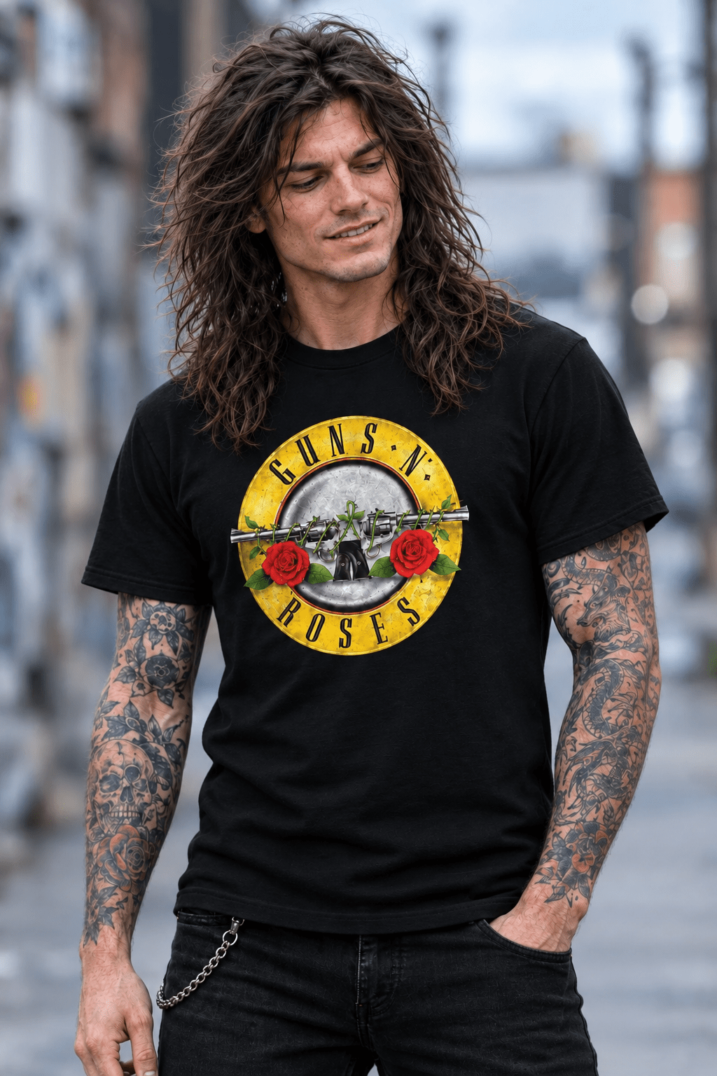 GUNS N' ROSES - Band T-Shirt: LOGO - COOCOO.at - Dein Merch Shop aus Österreich