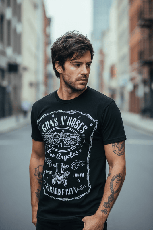 GUNS N' ROSES - Band T-Shirt: PARADISE CITY - COOCOO.at - Dein Merch Shop aus Österreich