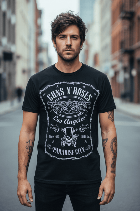 GUNS N' ROSES - Band T-Shirt: PARADISE CITY - COOCOO.at - Dein Merch Shop aus Österreich
