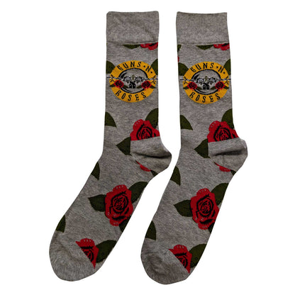 GUNS N’ ROSES – Merch Socken: Bullet Roses - COOCOO.at - Dein Merch Shop aus Österreich