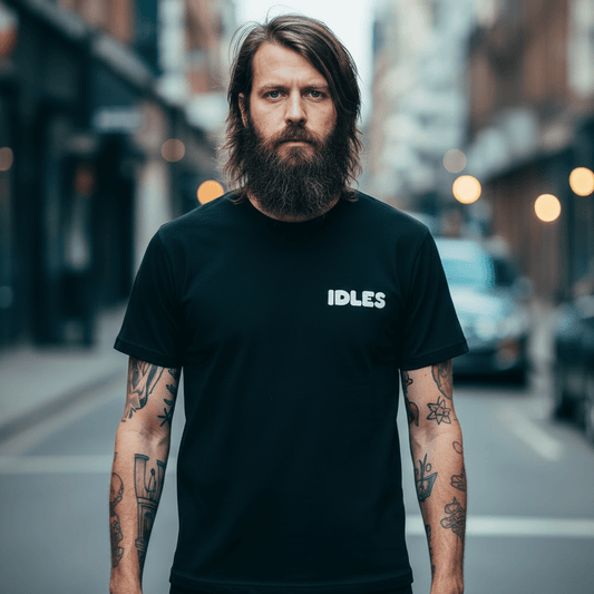 IDLES - Band T-Shirt: Cartoon Flower - COOCOO.at - Dein Merch Shop aus Österreich