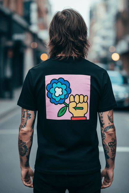 IDLES - Band T-Shirt: Cartoon Flower - COOCOO.at - Dein Merch Shop aus Österreich