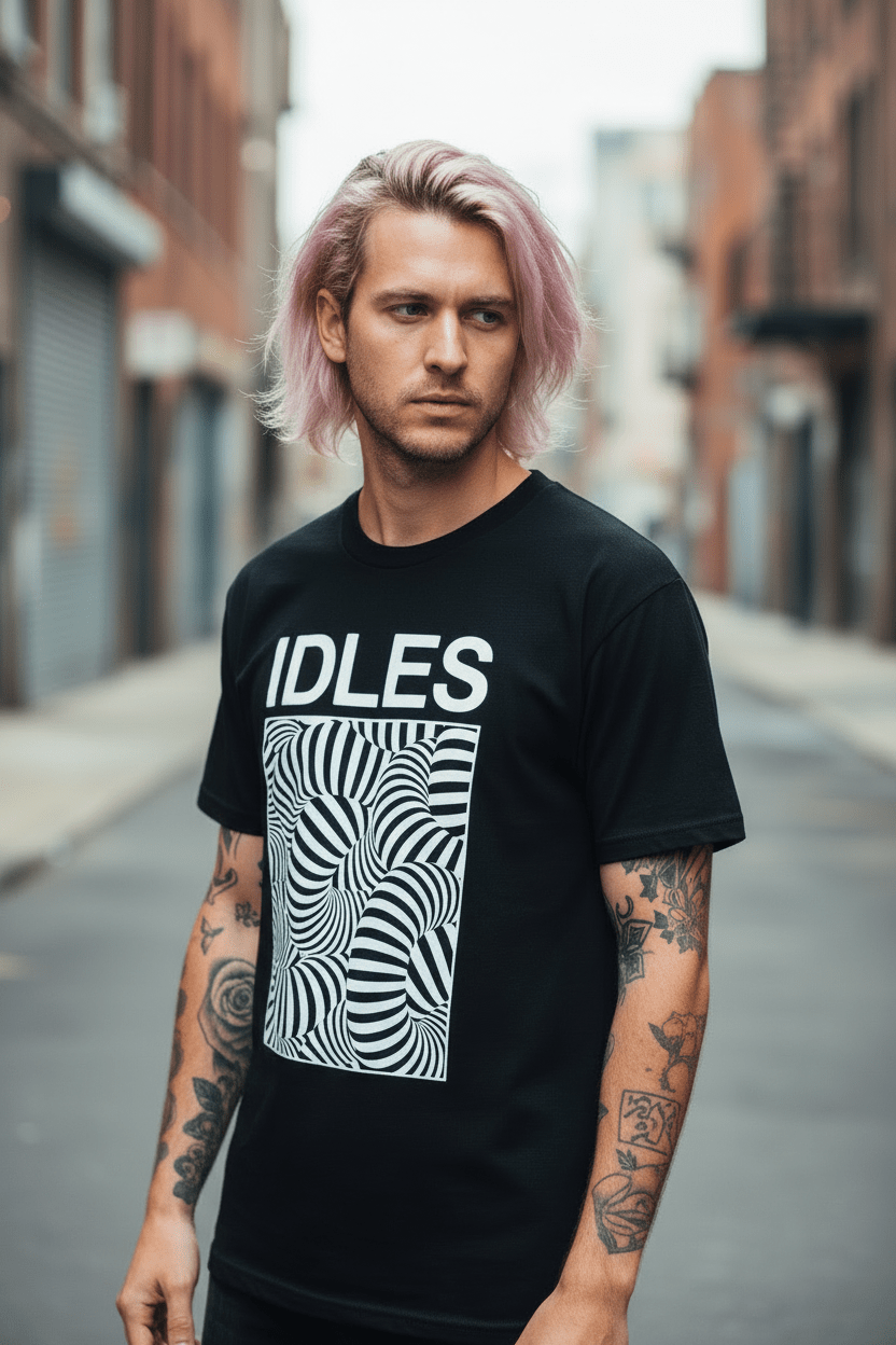 IDLES - Band T-Shirt: Psych Tubes - COOCOO.at - Dein Merch Shop aus Österreich