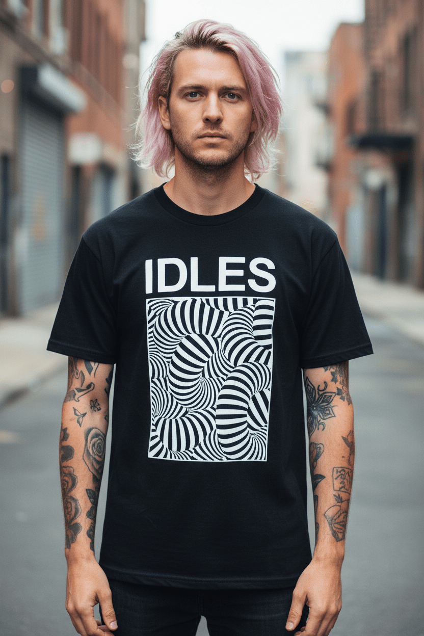 IDLES - Band T-Shirt: Psych Tubes - COOCOO.at - Dein Merch Shop aus Österreich