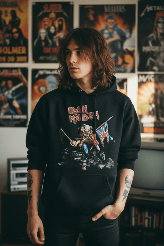 IRON MAIDEN - Band Hoodie: TROOPER - COOCOO.at - Dein Merch Shop aus Österreich