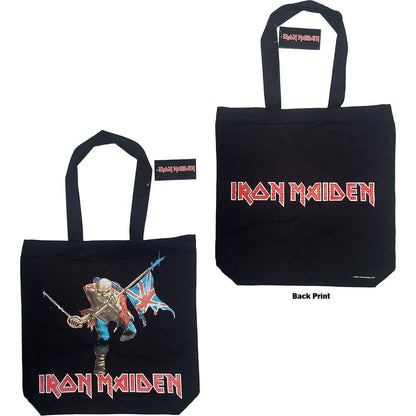 IRON MAIDEN - Baumwolltasche: TROOPER Band Merchandise Taschen