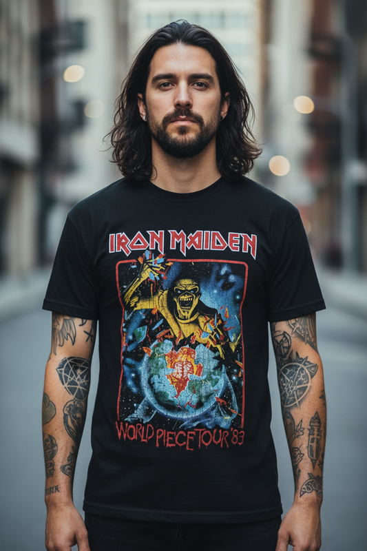 IRON MAIDEN - Band T-Shirt: TOUR '83