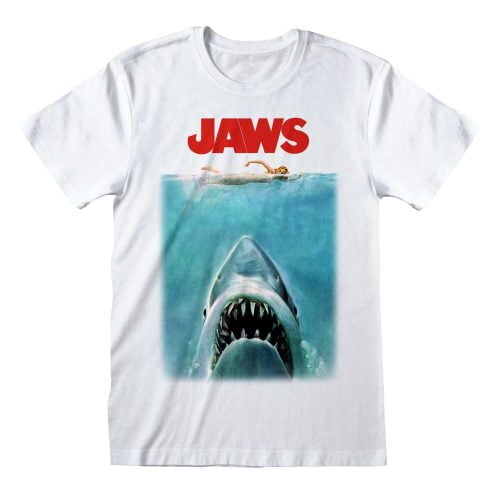 JAWS - Merch T-Shirt: POSTER Movie Merchandise T-Shirt