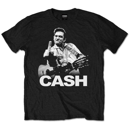 JOHNNY CASH - Merch T-Shirt: FINGER Band Merchandise T-Shirt