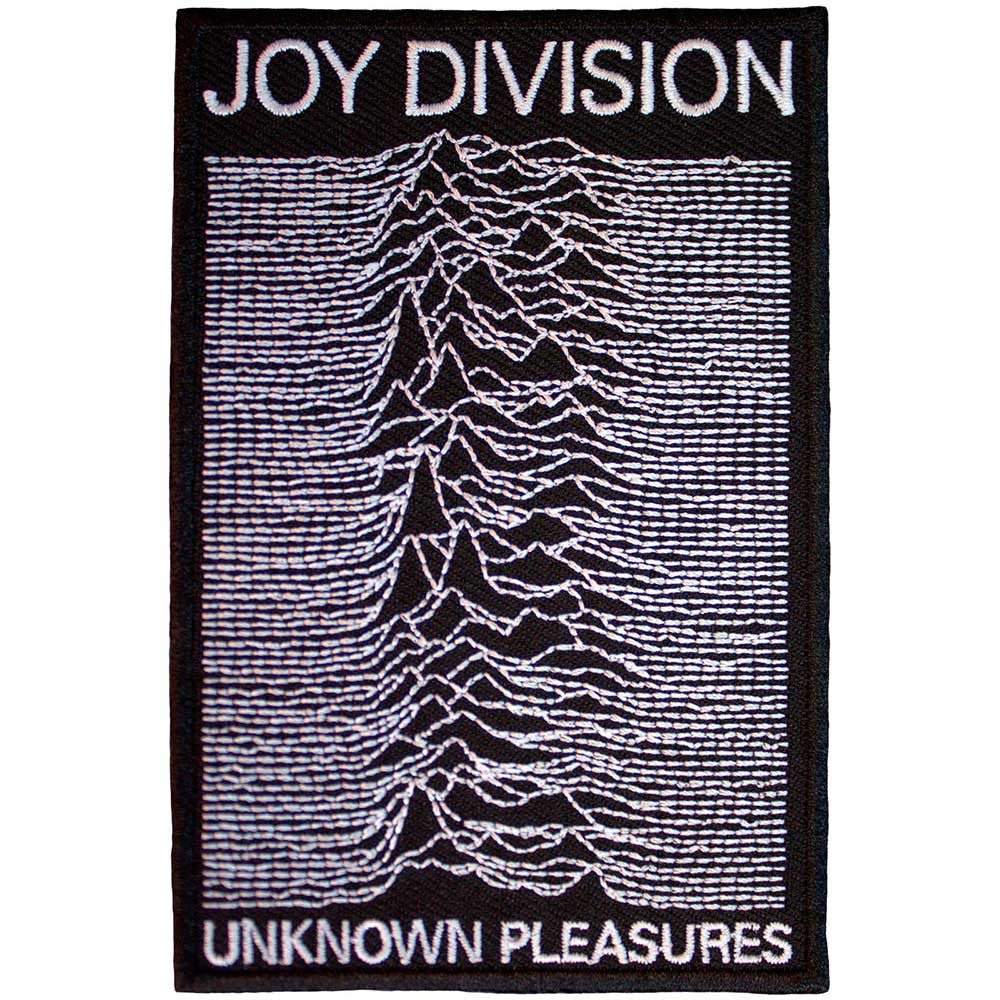 JOY DIVISION - Band Merch Patch: Unknown Pleasures - COOCOO.at - Dein Merch Shop aus Österreich