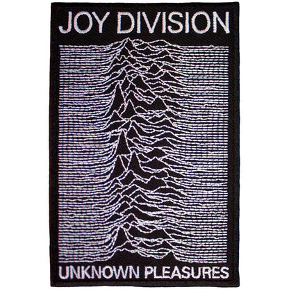JOY DIVISION - Band Merch Patch: Unknown Pleasures - COOCOO.at - Dein Merch Shop aus Österreich