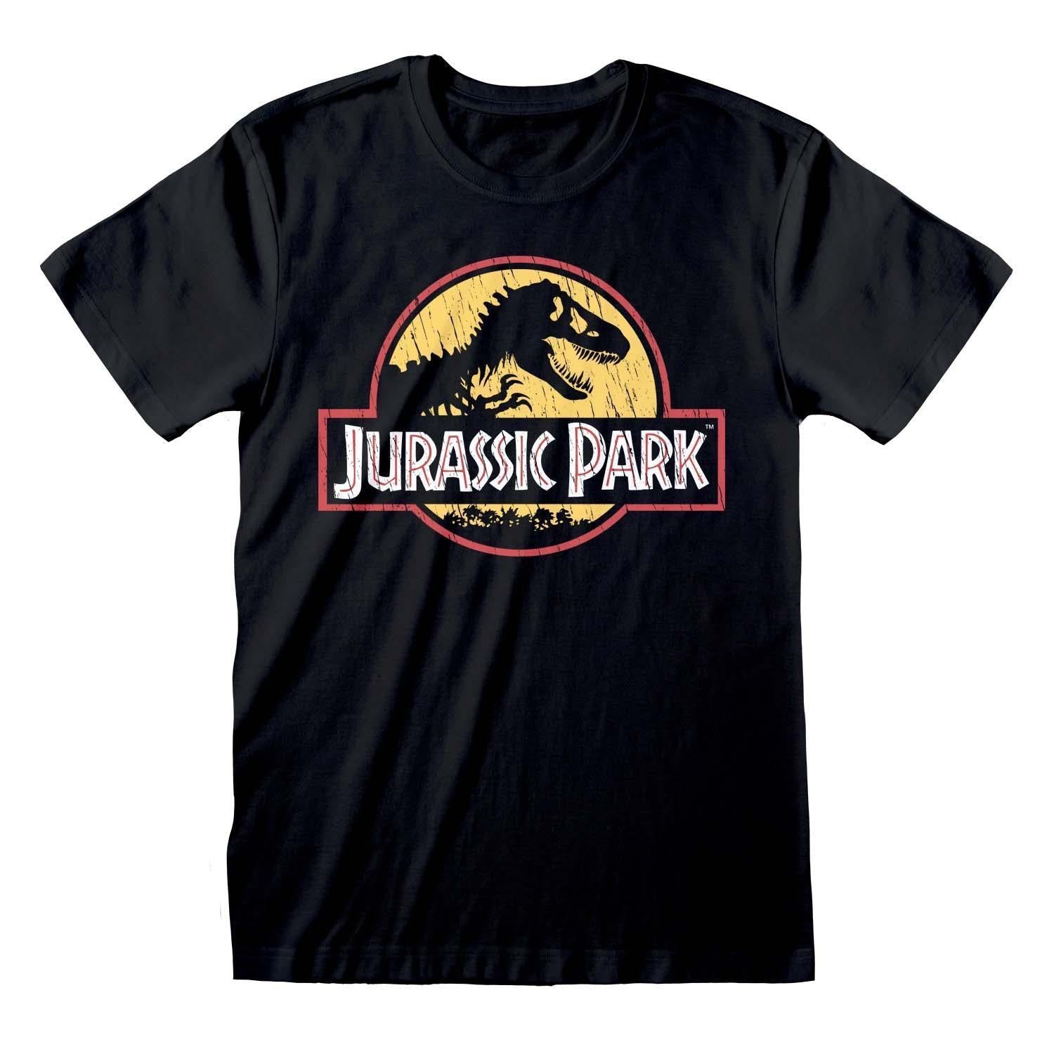 JURASSIC PARK - Merch T-Shirt: ORIGINAL LOGO - COOCOO.at - Dein Merch Shop aus Österreich