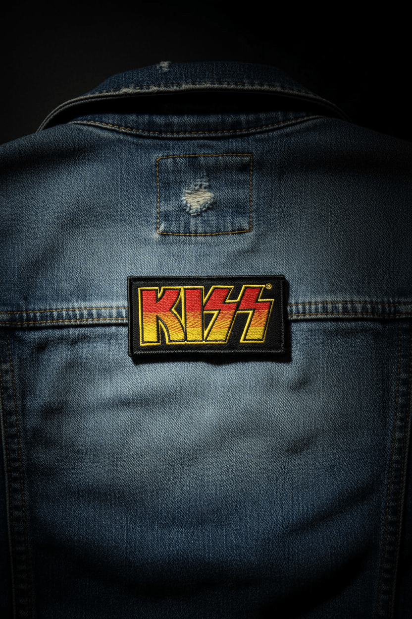KISS - Band Merch Patch: Classic Logo - COOCOO.at - Dein Merch Shop aus Österreich
