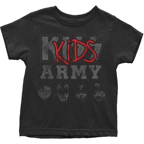 KISS - Kids T-Shirt: KIDS ARMY - Official Merchandise - Kinder Bandshirt - Logo
