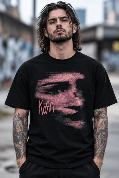 KORN - Band T-Shirt: CHOPPED FACE - COOCOO.at - Dein Merch Shop aus Österreich