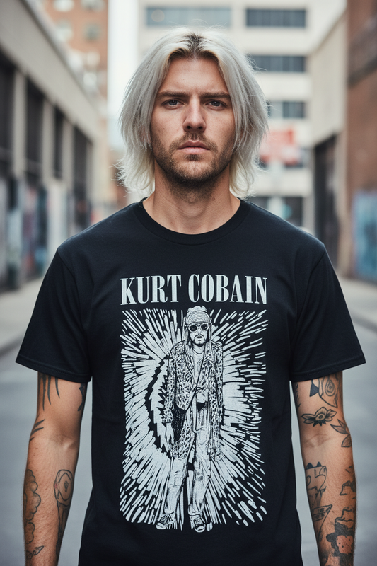 KURT COBAIN - Band T-Shirt: BRILLIANCE