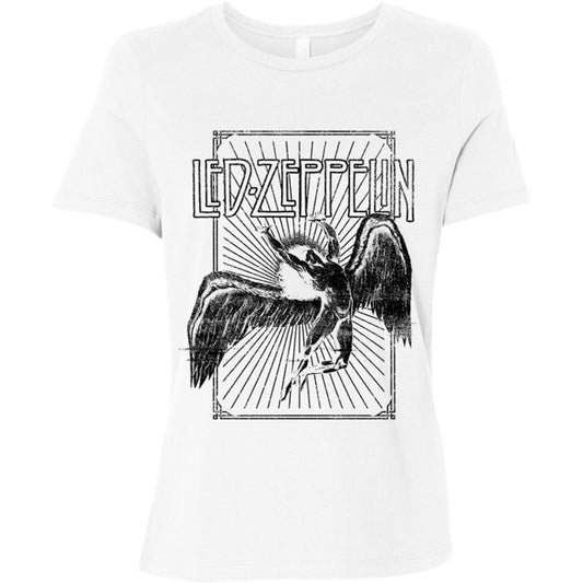 LED ZEPPELIN - Ladies Band T-Shirt: ICARUS BURST