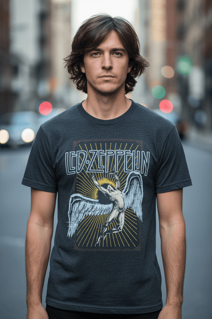 LED ZEPPELIN - Band T-Shirt: Icarus - COOCOO.at - Dein Merch Shop aus Österreich