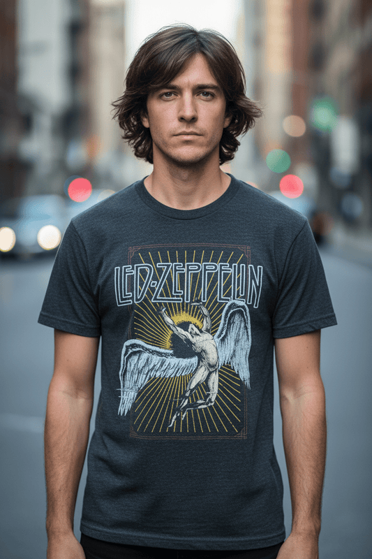 LED ZEPPELIN - Band T-Shirt: Icarus - COOCOO.at - Dein Merch Shop aus Österreich