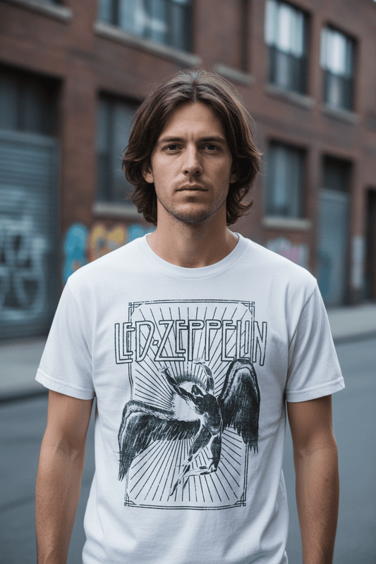 LED ZEPPELIN - Band T-Shirt: ICARUS BURST - COOCOO.at - Dein Merch Shop aus Österreich