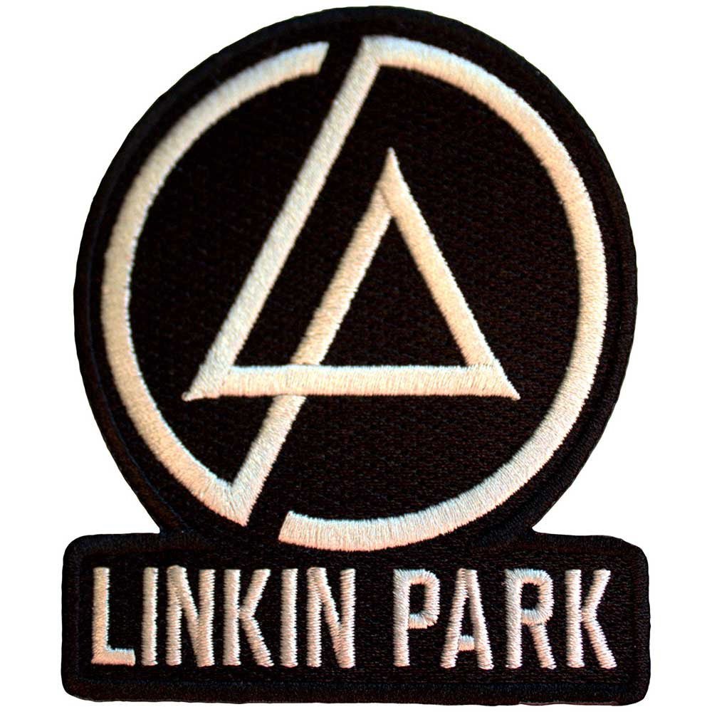 LINKIN PARK - Band Merch Patch: Concentric Text Logo (Black) - COOCOO.at - Dein Merch Shop aus Österreich