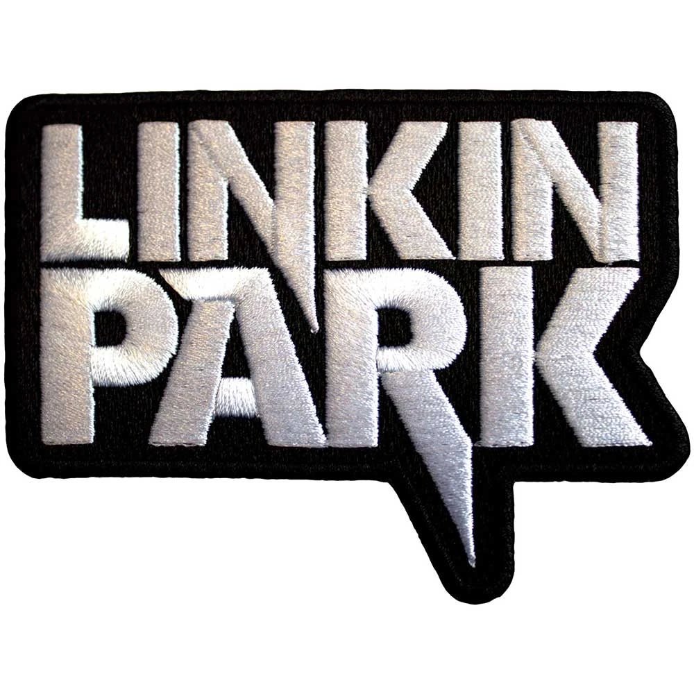 LINKIN PARK - Band Merch Patch: White Logo (Black) - COOCOO.at - Dein Merch Shop aus Österreich