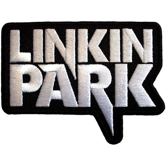 LINKIN PARK - Band Merch Patch: White Logo (Black) - COOCOO.at - Dein Merch Shop aus Österreich