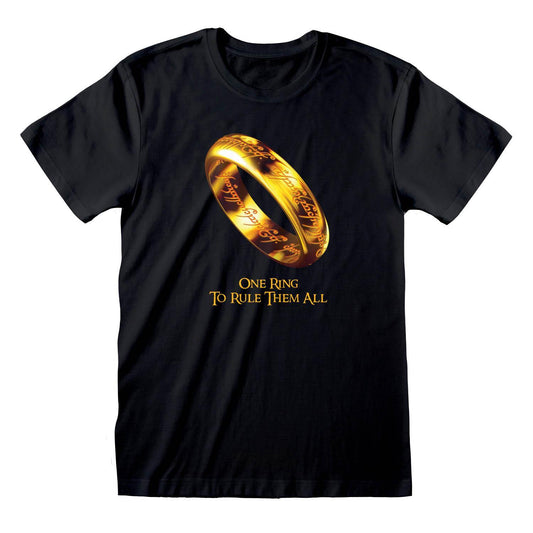 LORD OF THE RINGS - Merch T-Shirt: ONE RING Movie Merchandise T-Shirt