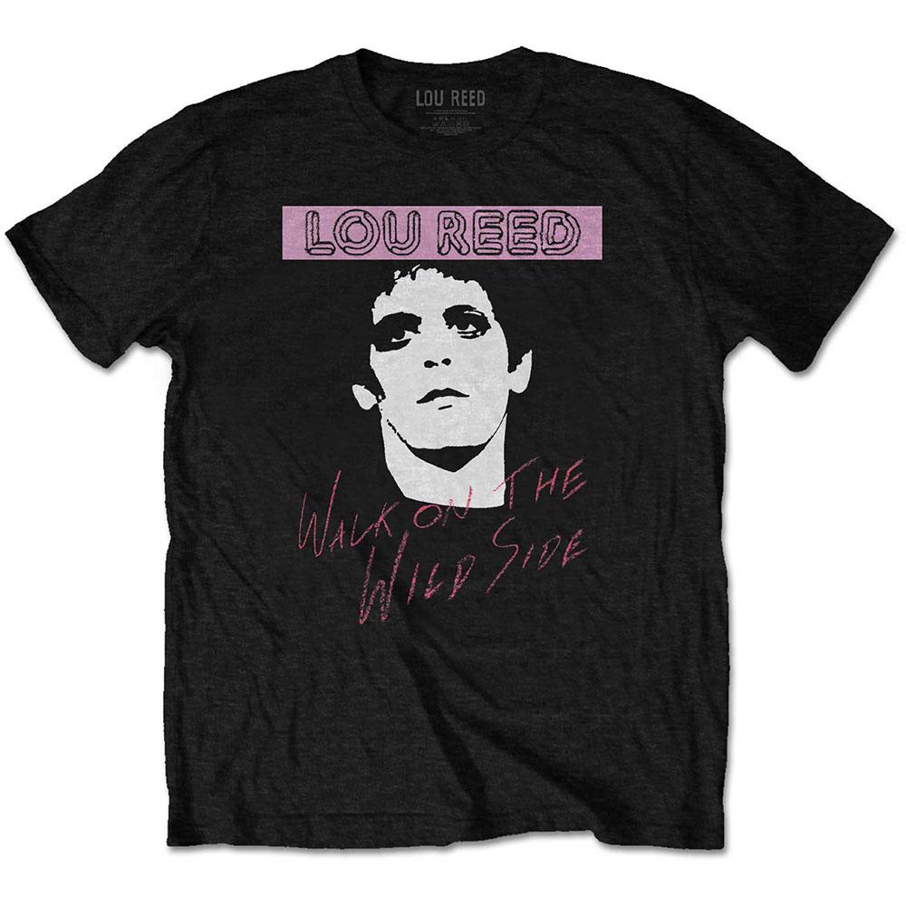 LOU REED - Merch T-Shirt: WILD SIDE Band Merchandise T-Shirt