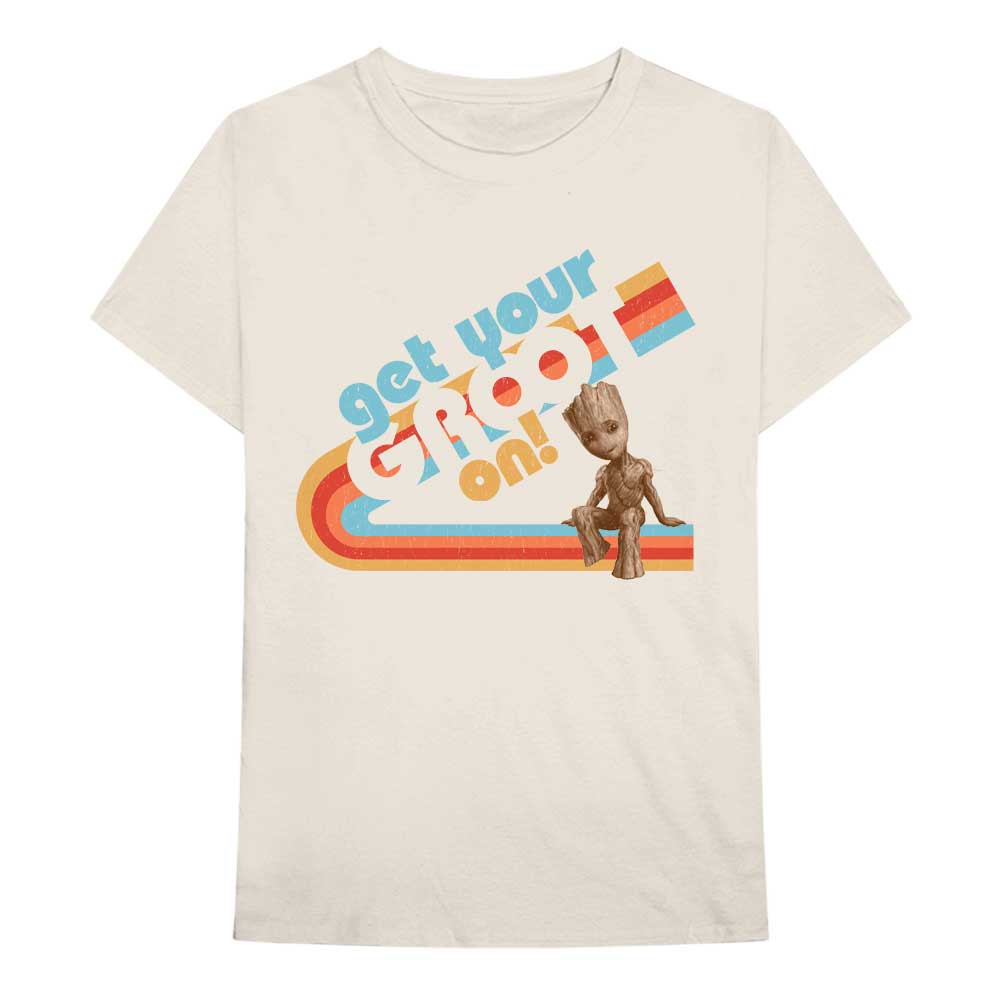 MARVEL COMICS - Merch T-Shirt: GROOT ON Movie Merchandise T-Shirt