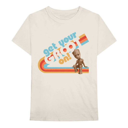 MARVEL COMICS - Merch T-Shirt: GROOT ON Movie Merchandise T-Shirt