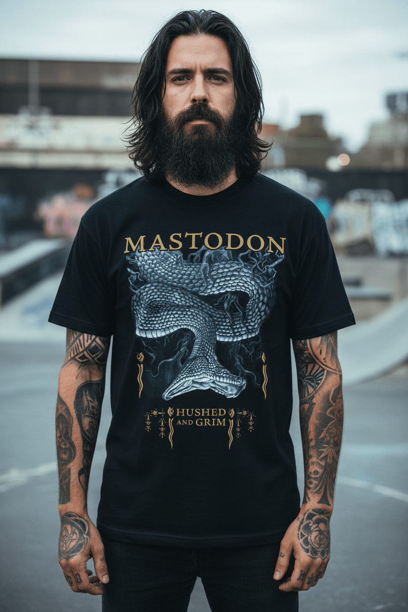 MASTODON - Band T-Shirt: Snake - COOCOO.at - Dein Merch Shop aus Österreich