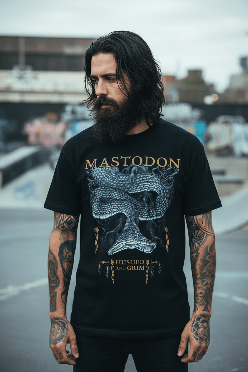 MASTODON - Band T-Shirt: Snake - COOCOO.at - Dein Merch Shop aus Österreich