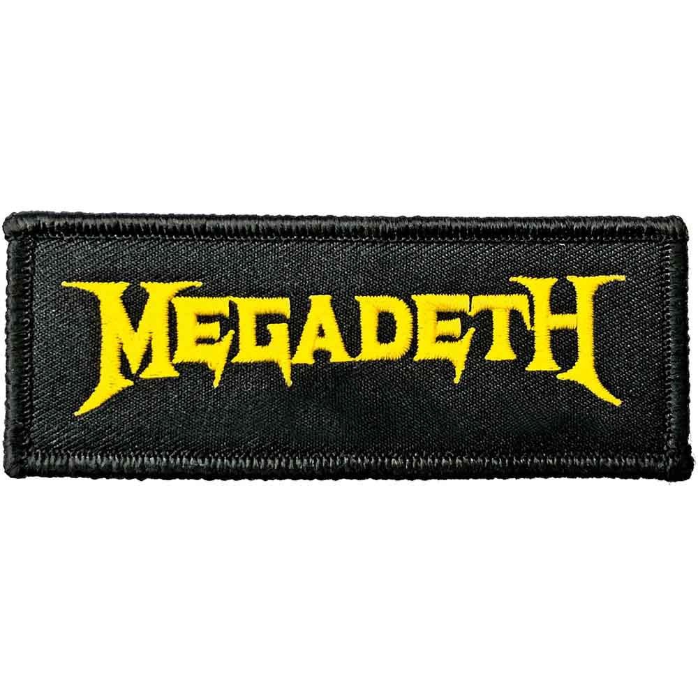 MEGADETH - Band Merch Patch: Logo - COOCOO.at - Dein Merch Shop aus Österreich