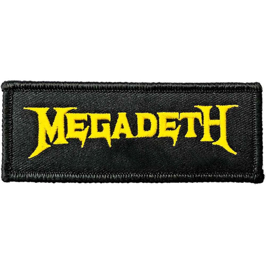 MEGADETH - Band Merch Patch: Logo - COOCOO.at - Dein Merch Shop aus Österreich