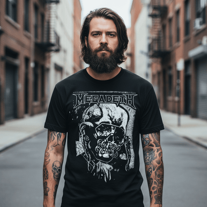 MEGADETH – Band T-Shirt: HI - Con - COOCOO.at - Dein Merch Shop aus Österreich