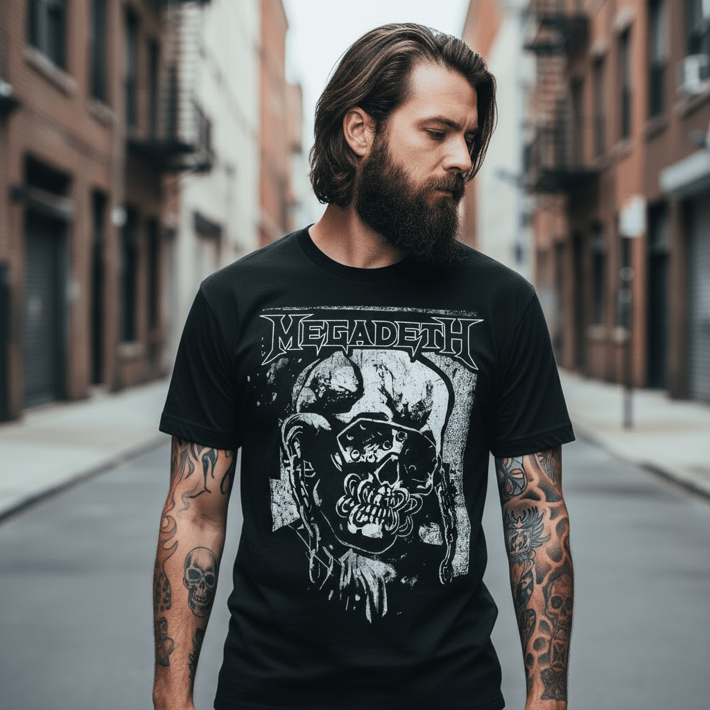 MEGADETH – Band T-Shirt: HI - Con - COOCOO.at - Dein Merch Shop aus Österreich